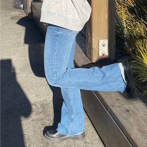 *SOLD*Zara bootcut jeans high waisted